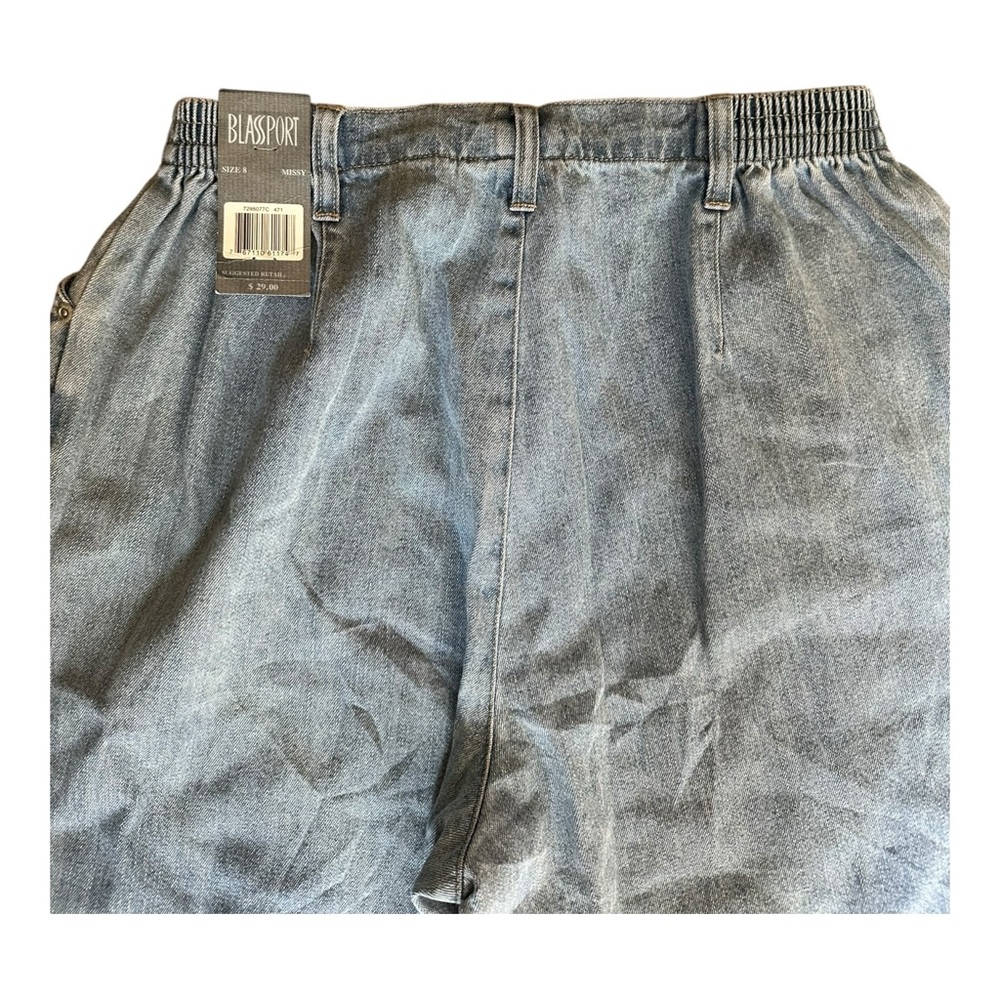 Bill Blass Women’s Denim Capris – Blue, Size 8 (NWT - Picture 9 of 11